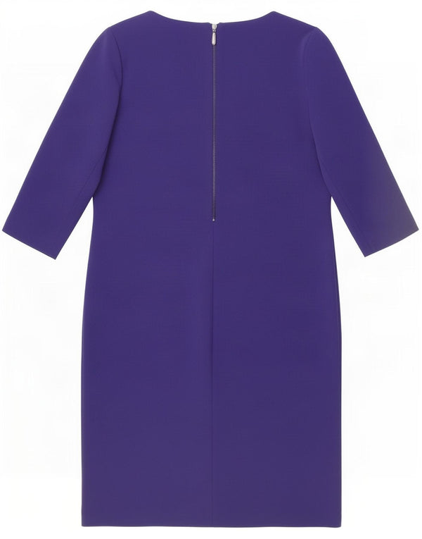 Abito a trapezio da donna con maniche a 3/4 Libra UK 10 piccolo blu navy