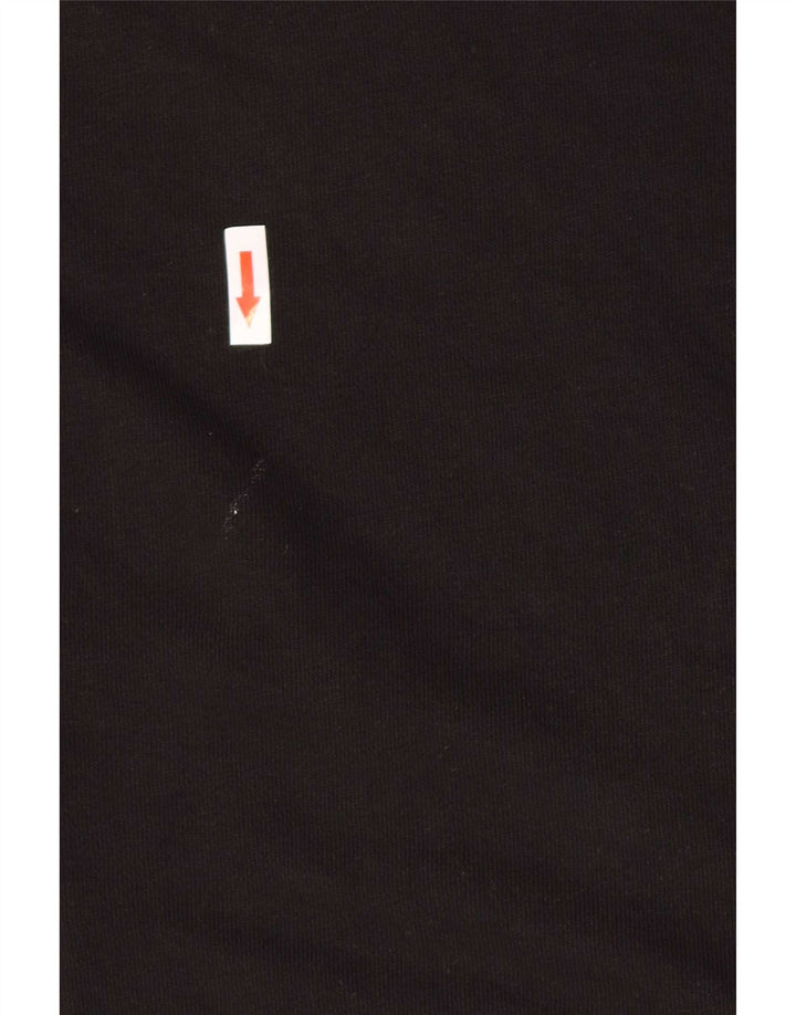 Puma Mens Graphic Tracksuit Top Jacket 2XL Black Colourblock Cotton