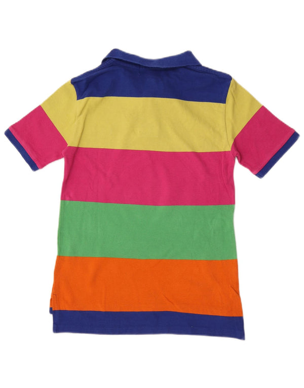 Camisa Polo Ralph Lauren Menina 10-11 Anos Média Listrada Multicolorida