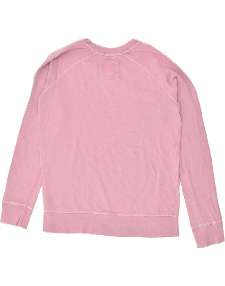CREW CLOTHING Womens Sweatshirt Jumper UK 8 Small  Pink Cotton | Vintage Crew Clothing | Thrift | Second-Hand Crew Clothing | Used Clothing | Messina Hembry 