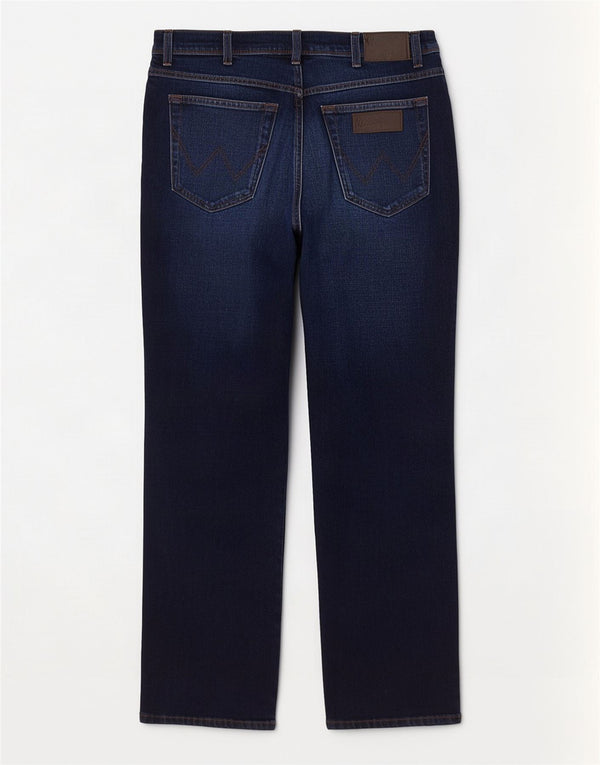 Blugi slim Texas Wrangler pentru bărbați W34 L32 bumbac albastru