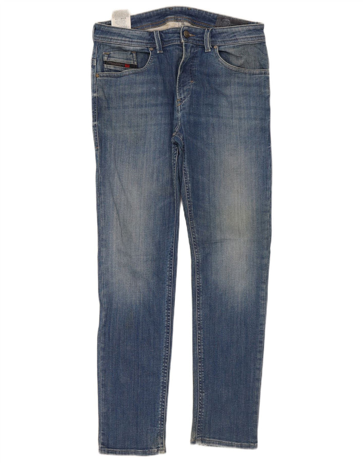 Diesel Mens Slim Jeans W32 L31 Blue Cotton