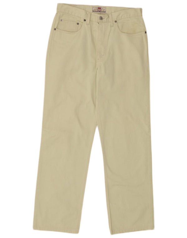Levi's Mens 471 Pantalones Casuales Rectos W34 L30 Algodón Verde