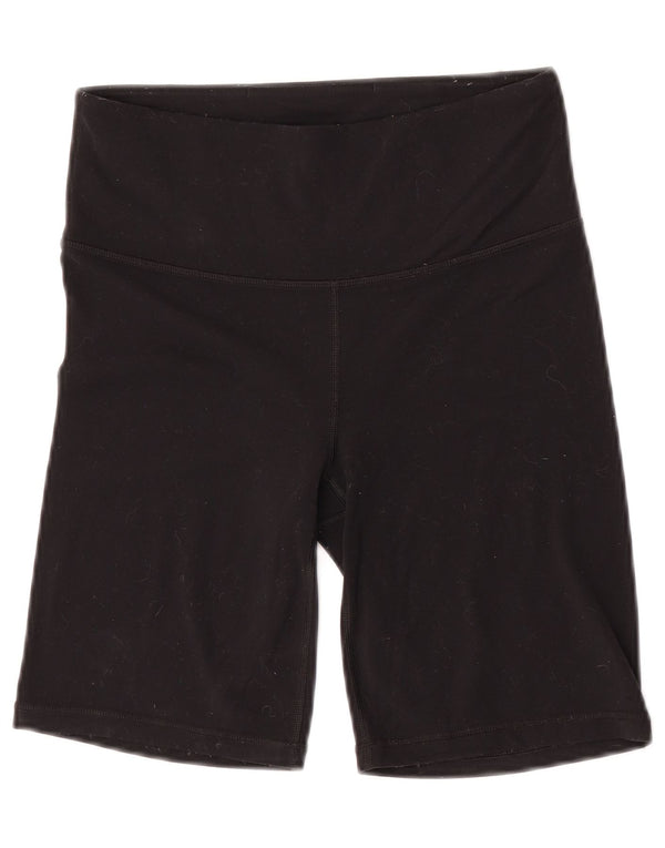 Pantaloncini sportivi da donna Athleta UK 8 piccoli in nylon nero