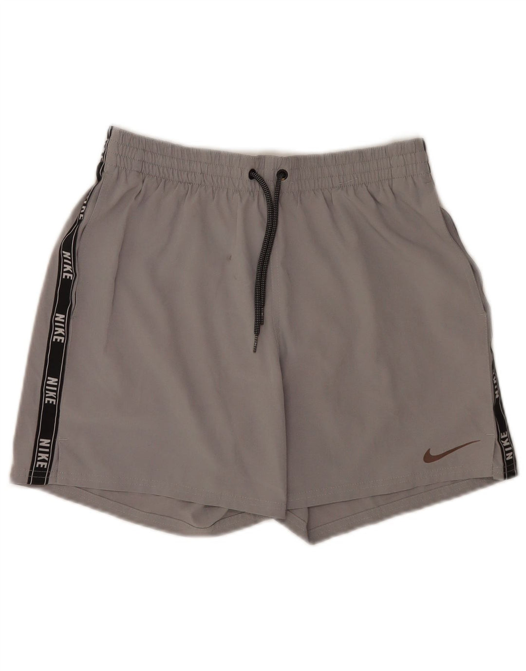 Nike Herre grafiske sportsshorts Medium Grey Colourblock Polyester