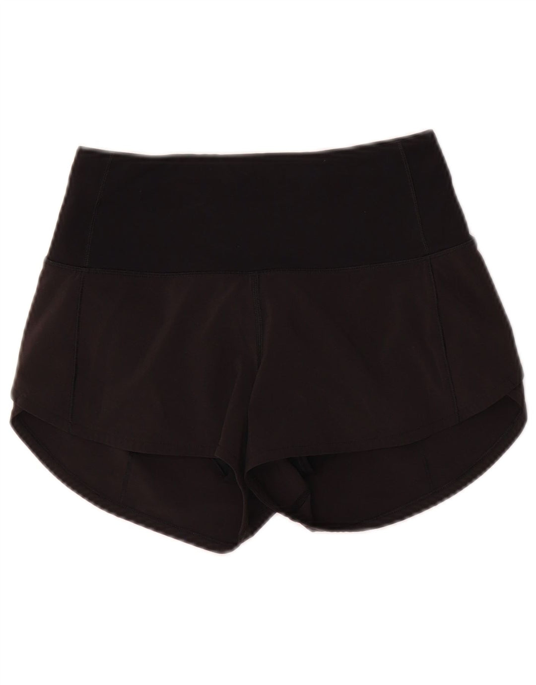 Lululemon Damen Sportshorts US 2 XS Schwarzes Nylon