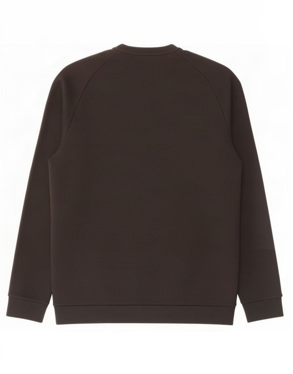 Adidas Mens Sweatshirt Jumper Medium Black Cotton