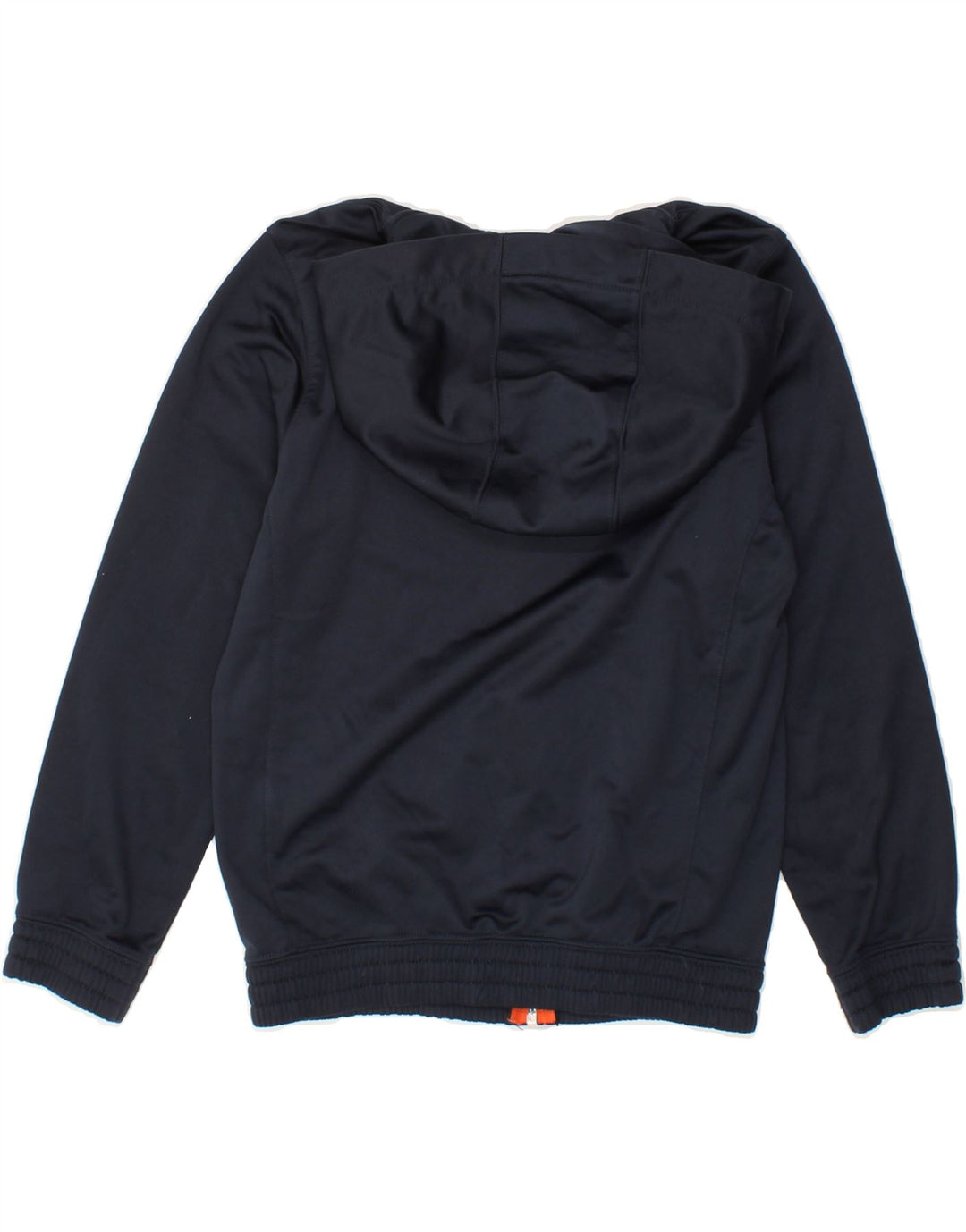 CHAMPION Boys Graphic Hoodie Jumper 7-8 Years  Small Navy Blue Polyester Vintage Champion and Second-Hand Champion from Messina Hembry 