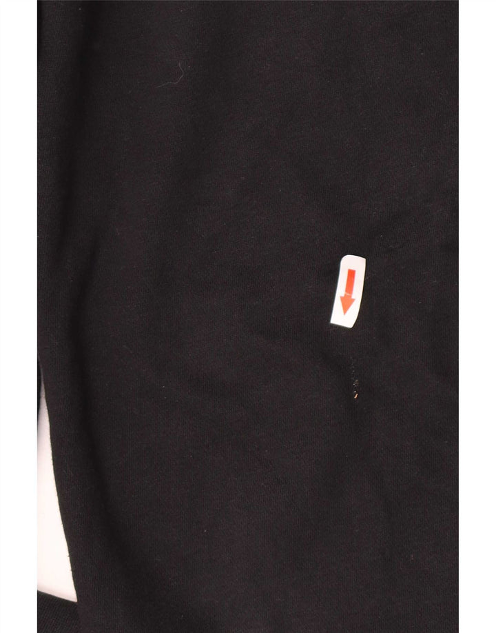 Nike Mens Tracksuit Trousers Joggers Small Black Cotton