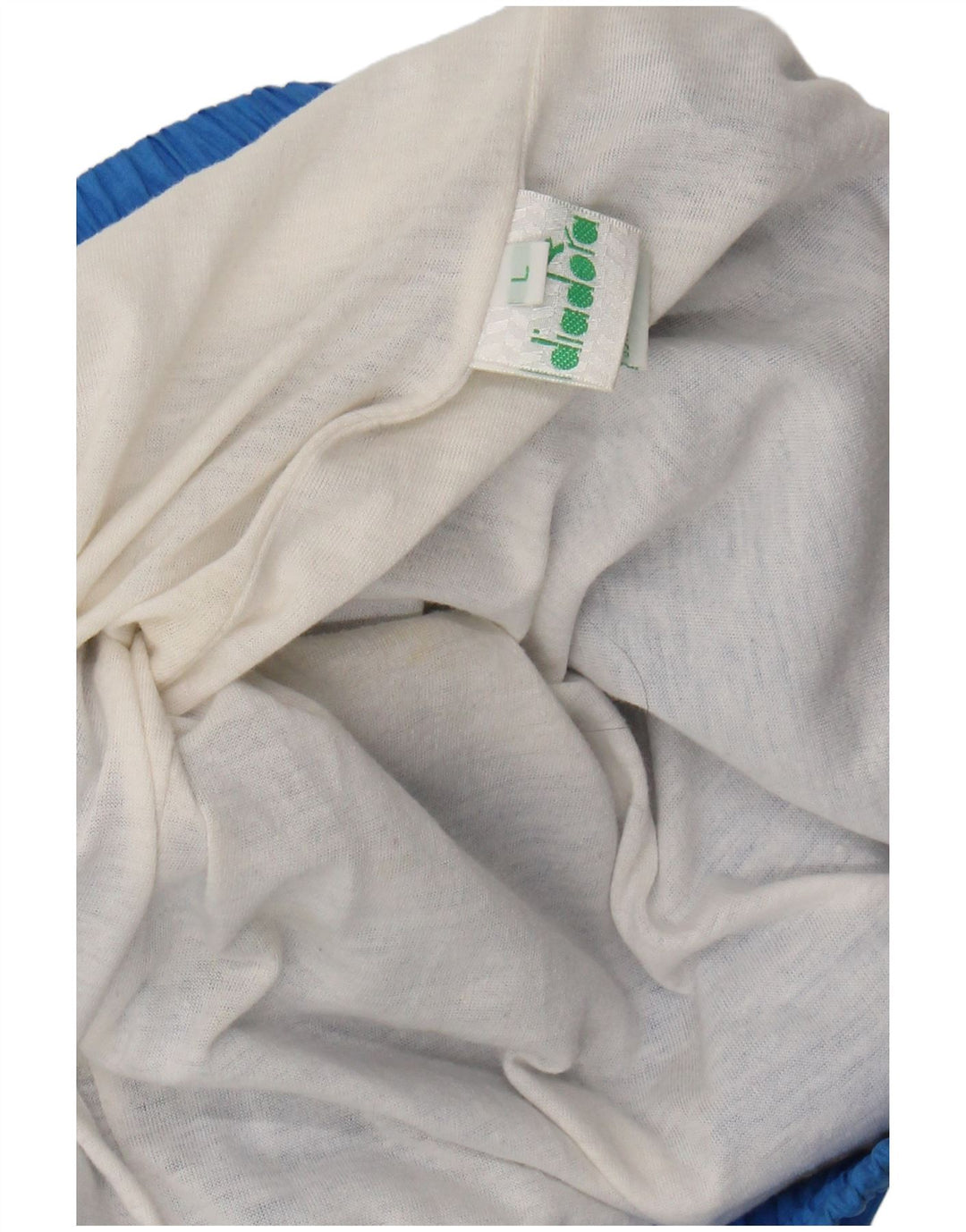 DIADORA Mens Tracksuit Trousers Joggers Large Blue Nylon