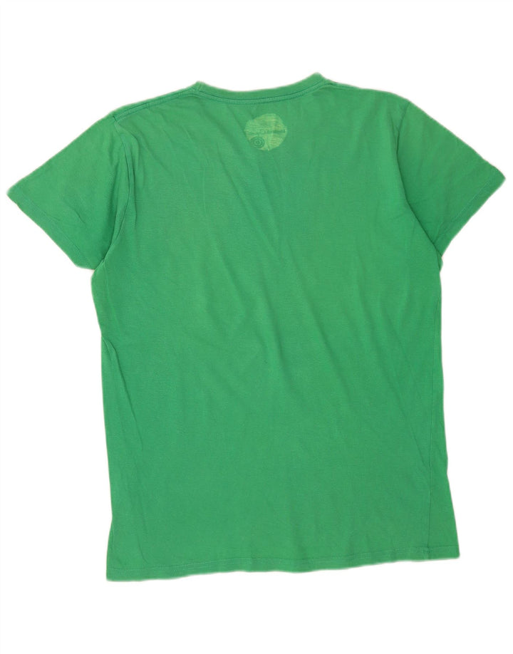 Element Ανδρικό γραφικό T-Shirt Top Μεσαίο πράσινο βαμβακερό