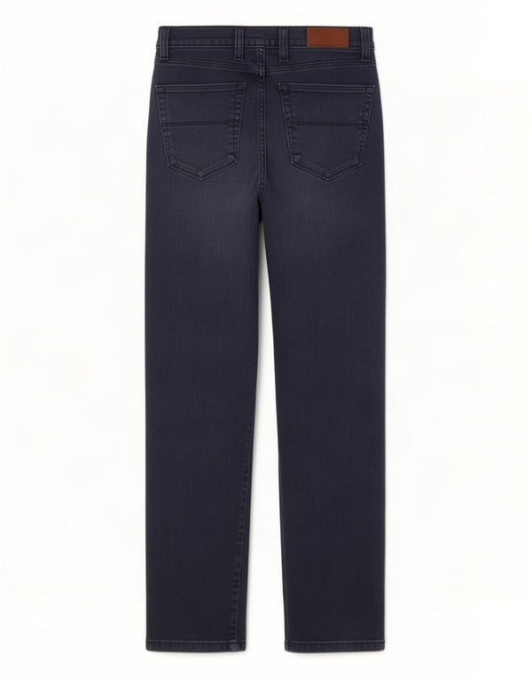 Męskie jeansy Marks & Spencer Regular Straight W30 L31 Granatowe, bawełniane
