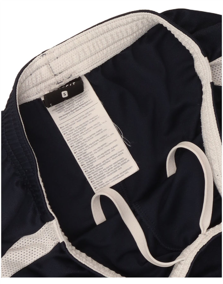 Nike Mens Dri Fit Sport Shorts Small  Navy Blue Colourblock Polyester