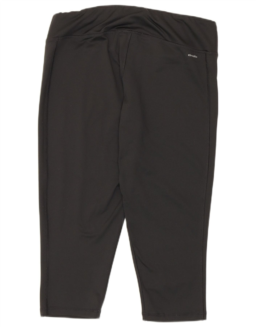Adidas Womens Climalite Capri Leggings UK 16/18 Large Black Polyester