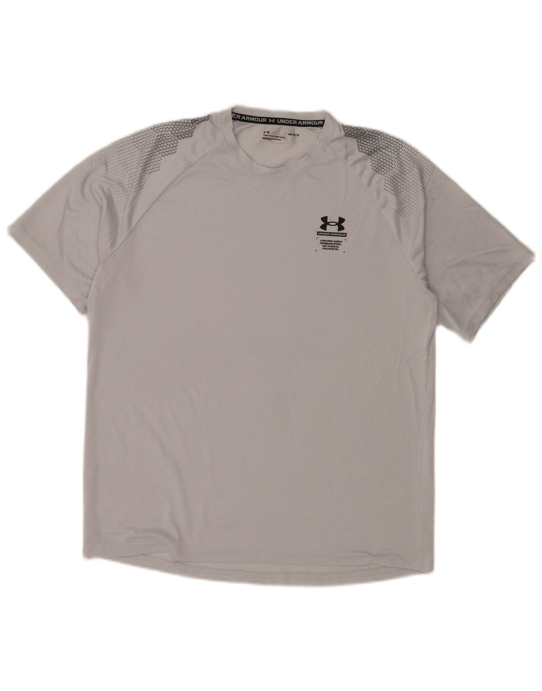 Tricou Under Armour pentru bărbați Top Large Gri Geometric