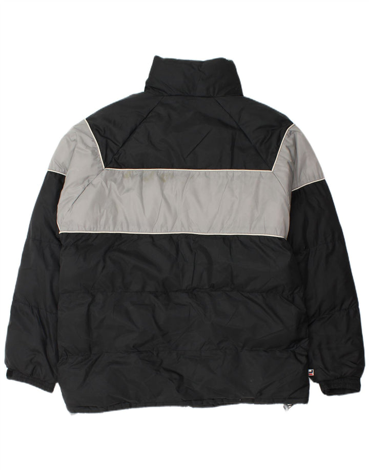 Giacca imbottita da uomo Fila UK 40 Large in nylon color block nero