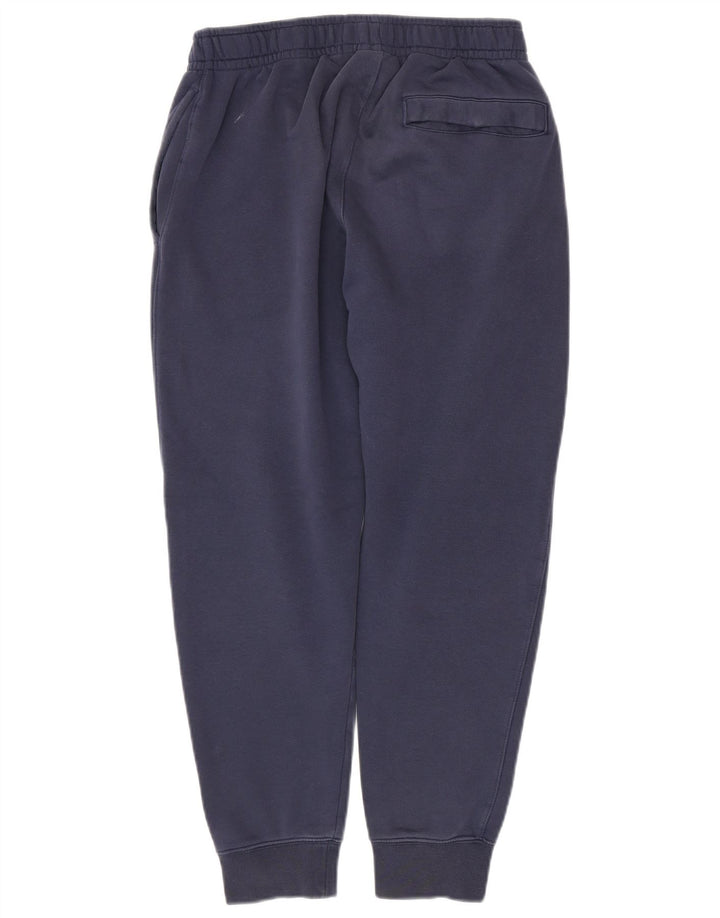 NIKE Mens Tracksuit Trousers Joggers Small  Navy Blue Cotton