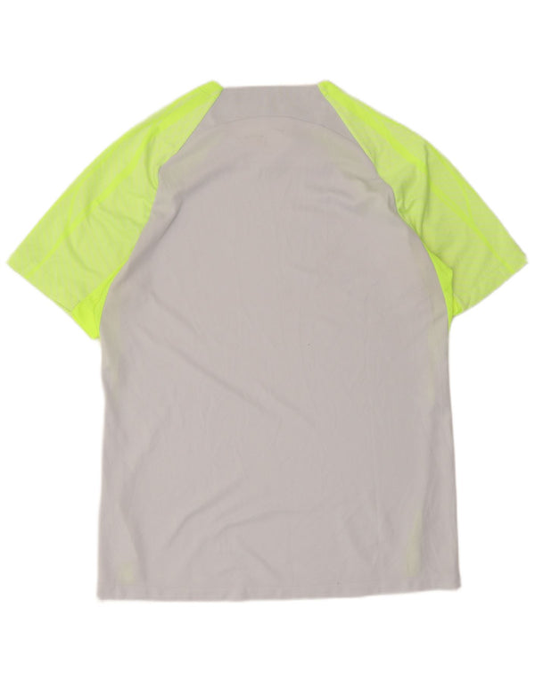 Ανδρικό μπλουζάκι Nike Dri Fit Slim Top Large Grey Colorblock Πολυεστέρας
