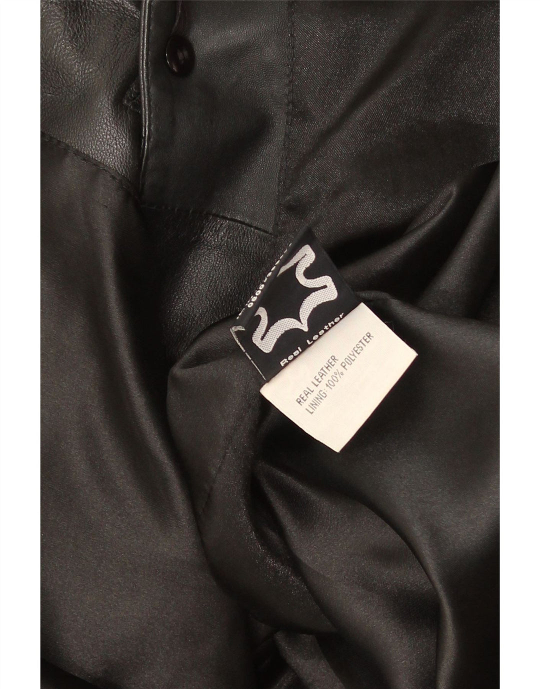 DPL Jachetă de piele pentru femei UK 12 Medium Black