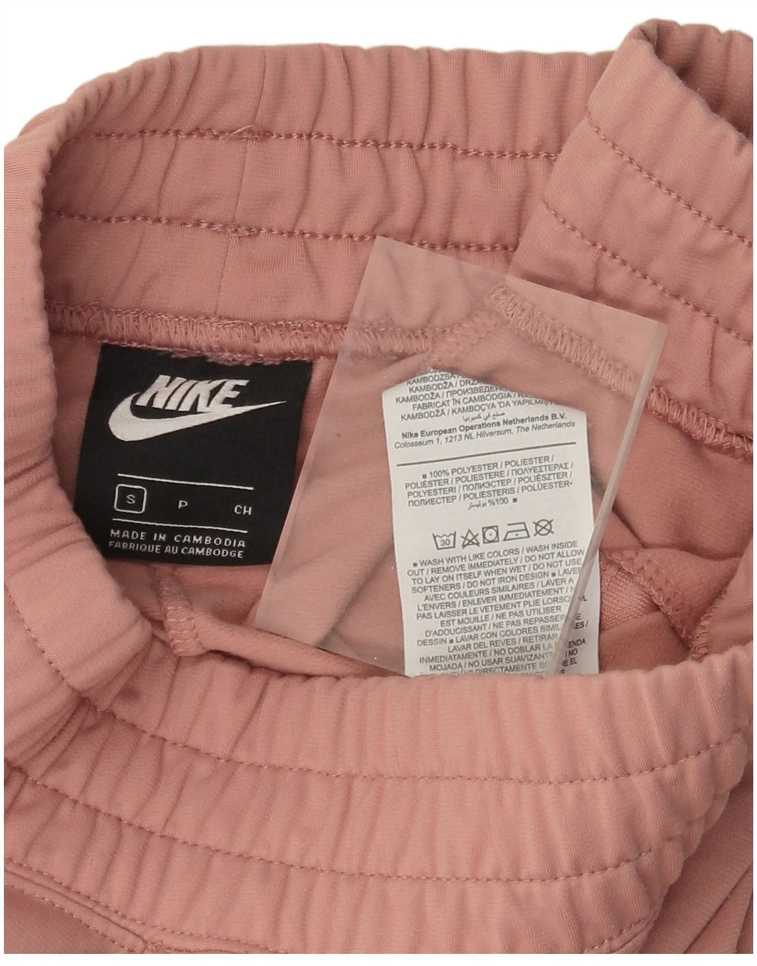 Nike træningsdragt til kvinder Joggers UK 10 Small Pink Polyester