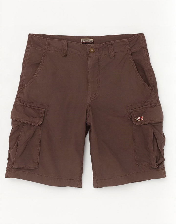 Napapijri Herre Cargo Shorts W32 Large Grå Bomuld