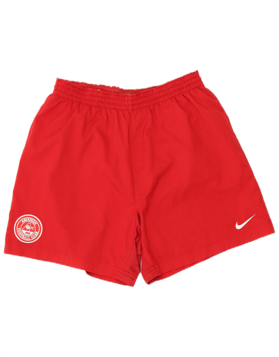 Nike Mens Aberdeen F.C. Graphic Sport Shorts Small Red Polyester