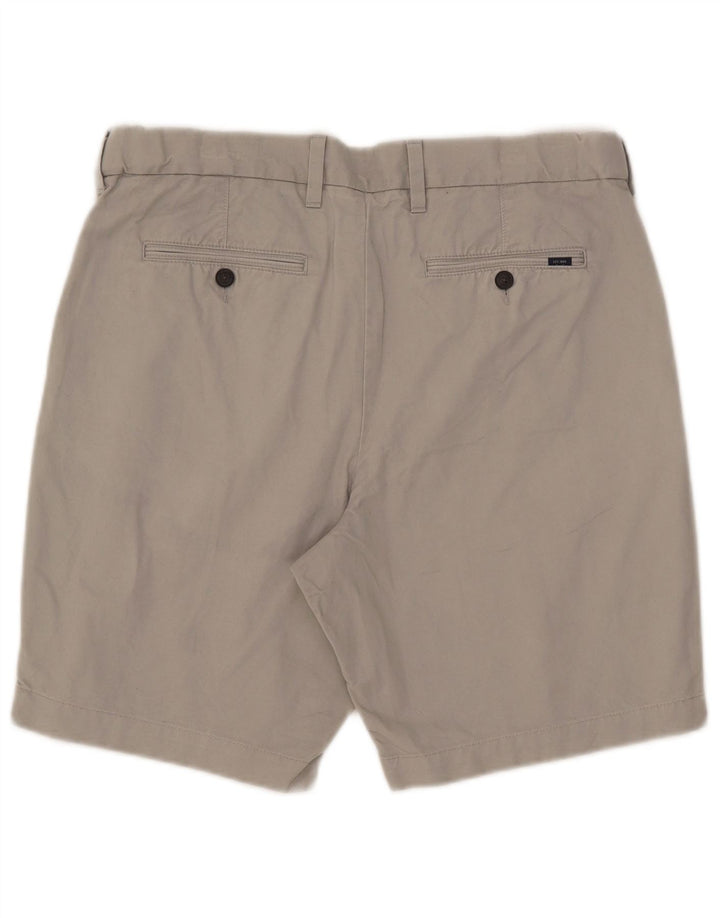 Marks & Spencer Mens Chino Shorts W36 Large Grey Cotton