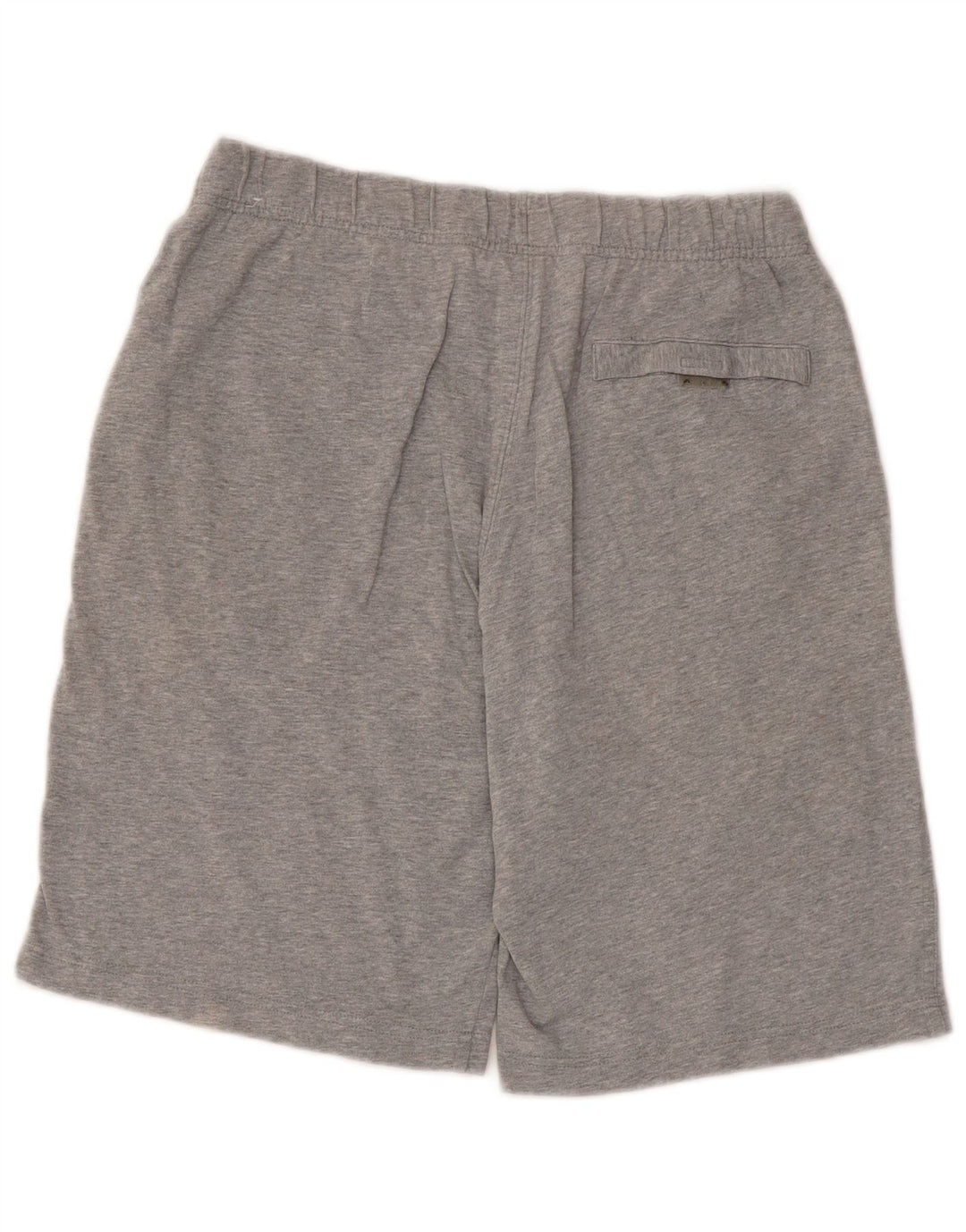 Nike Damen Sportshorts UK 12 Mittelgraue Baumwolle