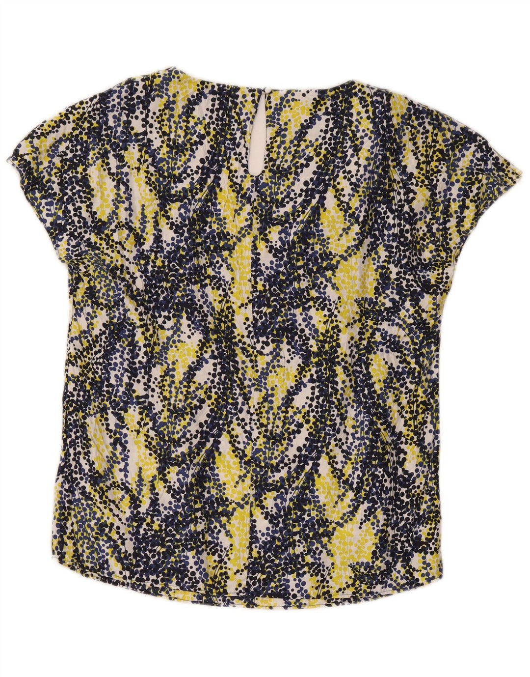 Boden Blusa para Mujer Top UK 44 Grande Viscosa con Manchas Multicolores