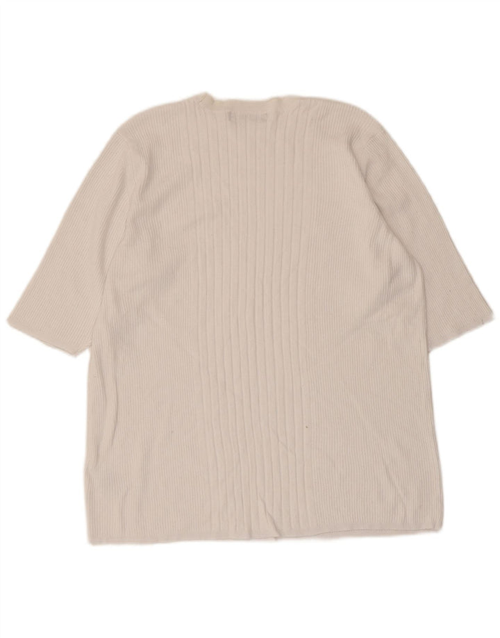 Marks & Spencer Damebluse Top UK 18 XL Hvid Viscose