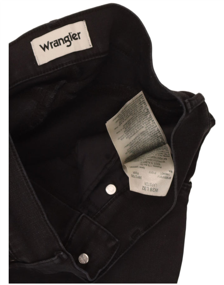 Wrangler Womens Larston Slim Jeans W28 L32 Black