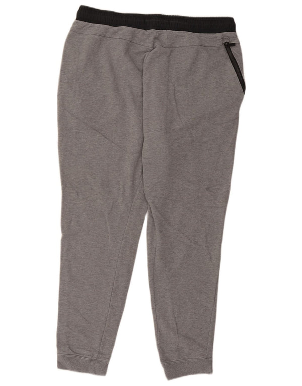 Pantaloni da tuta Nike da uomo XL in cotone color block grigio