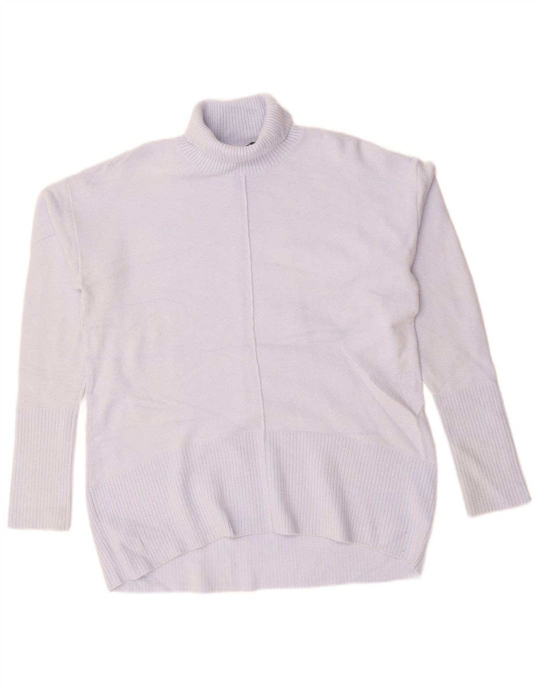 FRENCH CONNECTION Womens Roll Neck Jumper Sweater UK 10 Small Purple