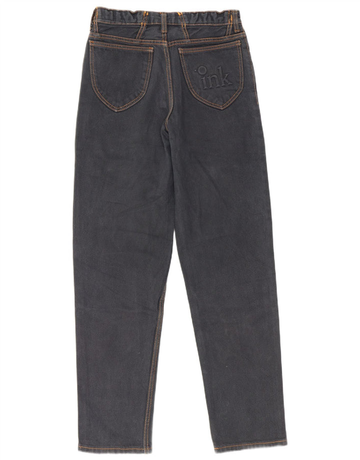 Ritt Womens Straight Jeans W26 L30 Navy Blue Cotton