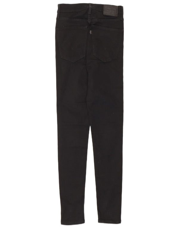 Jeans Levi's Mile High Super Skinny da donna W26 L30 cotone nero