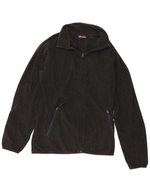 Berghaus Damen Fleecejacke UK 16 Large Schwarz Polyester