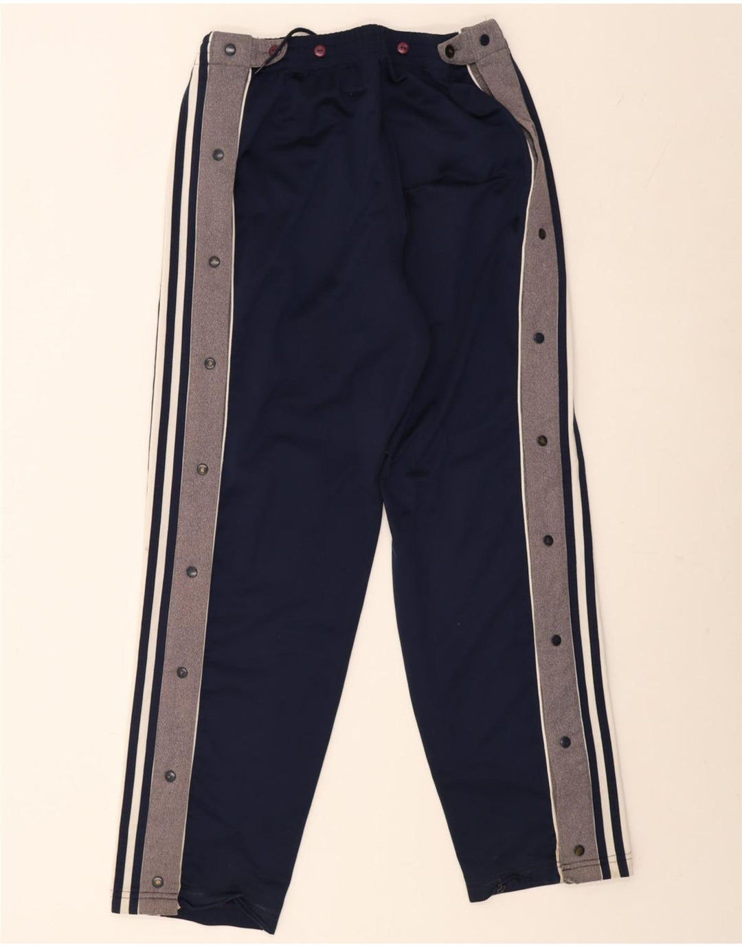 Adidas Mens Tracksuit Trousers Large Navy Blue Colourblock