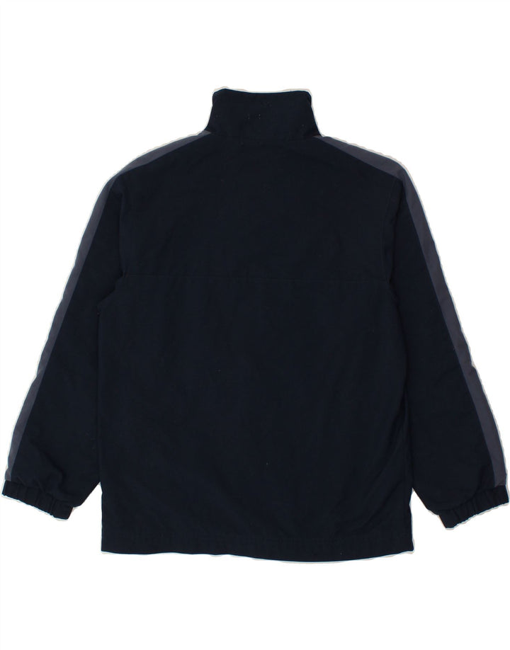 NIKE Boys Graphic Tracksuit Top Jacket 10-11 Years Medium Navy Blue Vintage Nike and Second-Hand Nike from Messina Hembry 