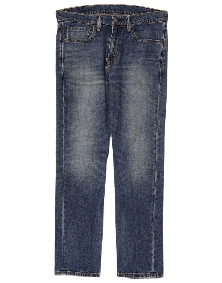 Levi's Mens 511 Slim Jeans W33 L32 Blue Cotton