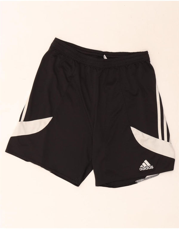 Adidas Herre Climalite Sportshorts Medium Sort Colourblock Polyester