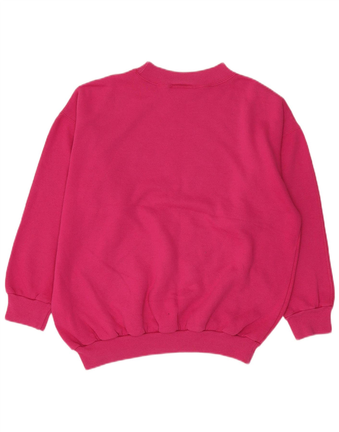 Essential Womens Sweatshirt Jumper UK 20 2XL Pink