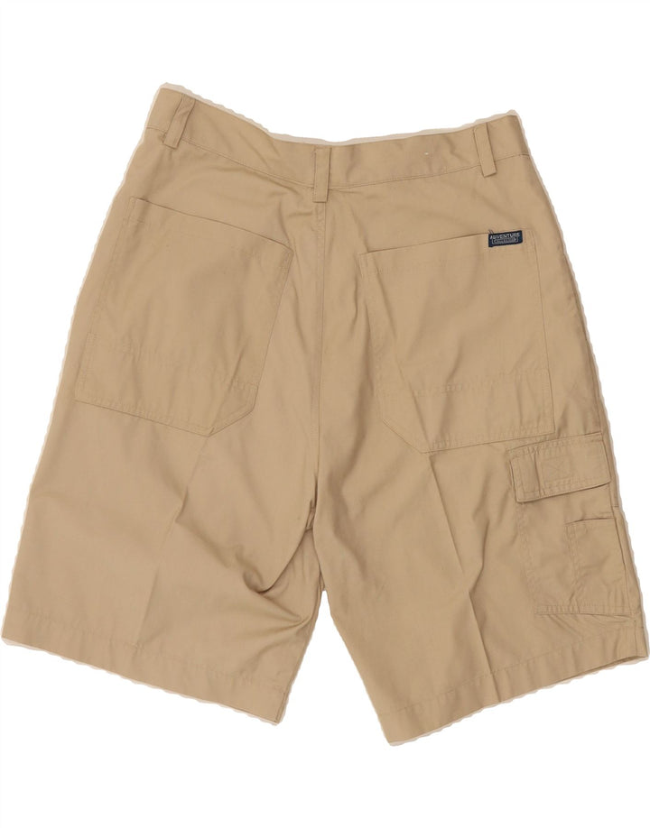 VINTAGE Mens Cargo Shorts IT 48 Medium W32  Beige Cotton Vintage Vintage and Second-Hand Vintage from Messina Hembry 