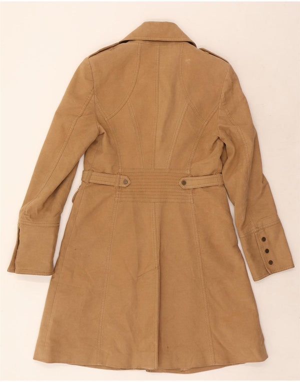 Γυναικείο Στρατιωτικό Παλτό Karen Millen UK 12 Βαμβακερό μεσαίο καφέ