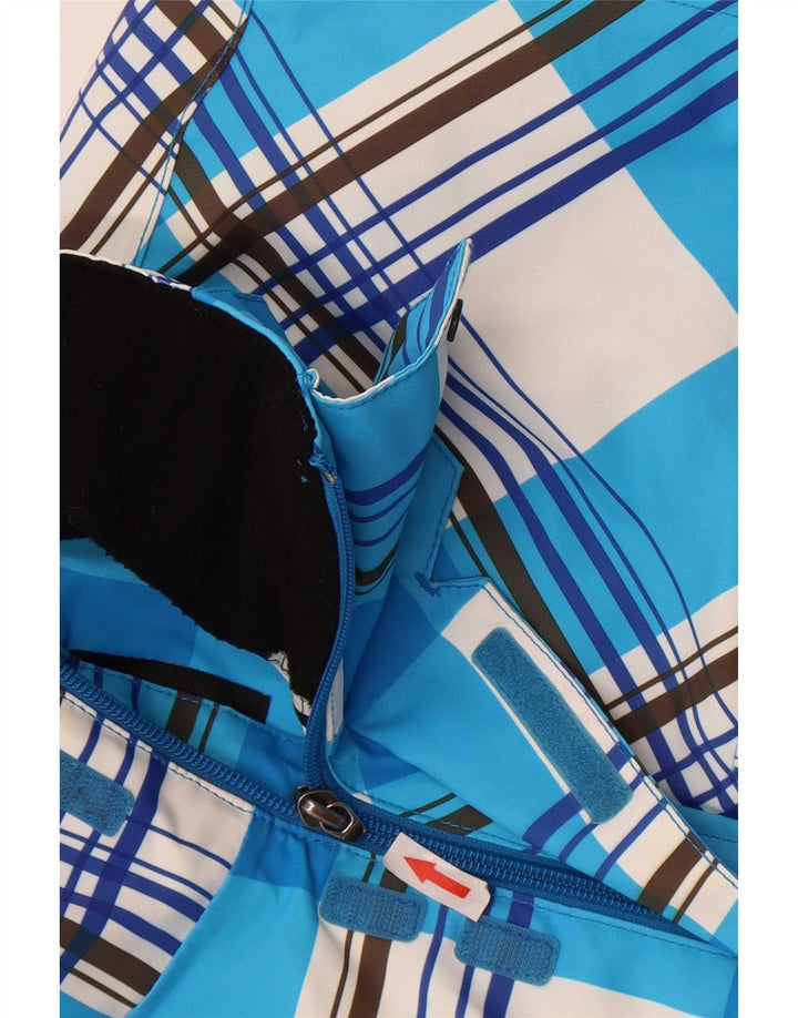 O'Neill Chaqueta de esquí para hombre XL Azul Cuadros Poliéster