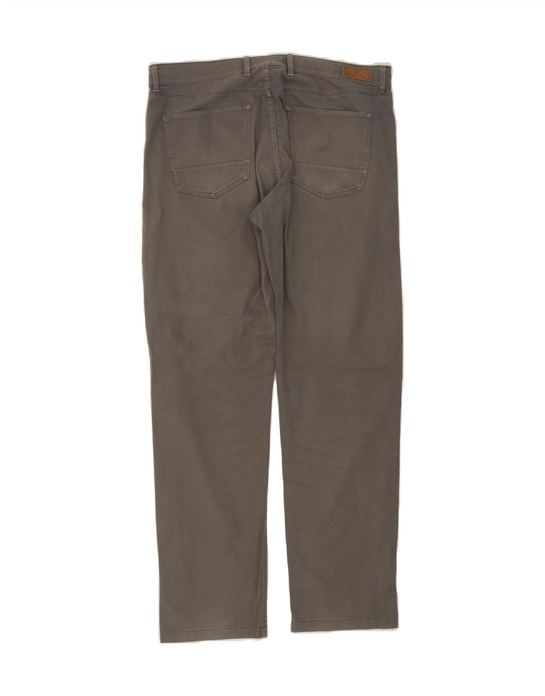 MASSIMO DUTTI Mens Straight Jeans EU 42 Large W34 L30 Grey Cotton Vintage Massimo Dutti and Second-Hand Massimo Dutti from Messina Hembry 
