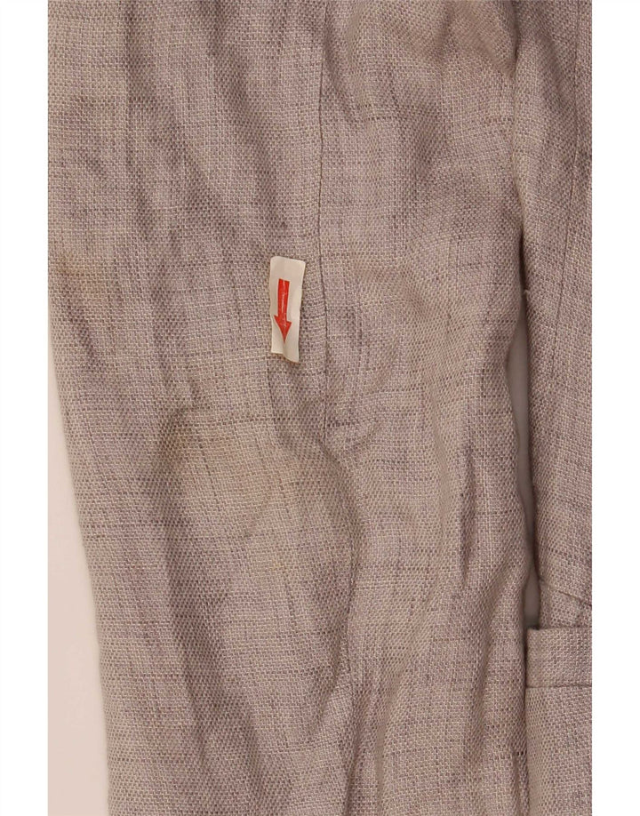 Blazer pentru femei Zara, cu 1 nasture, UK 6 XS, in gri