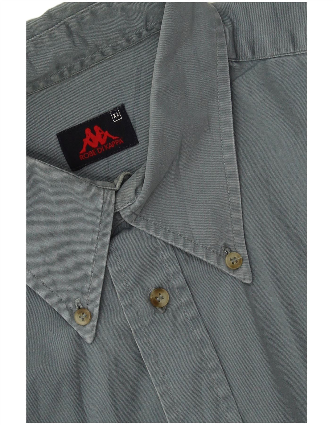 Kappa Mens Shirt XL Blue Cotton
