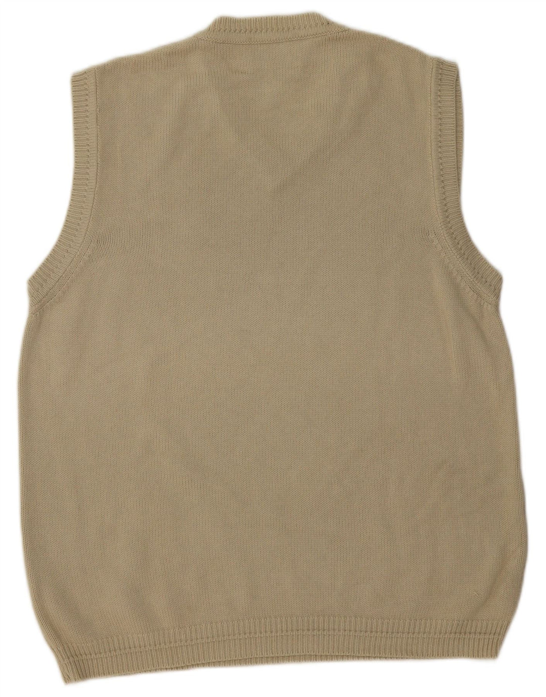 Avirex Mens Vest Tank Top XL Beige Cotton