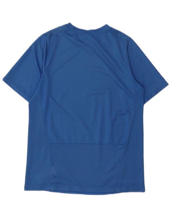 Nike Boys Dri Fit T-Shirt Top 13-14 år XL Blå Polyester