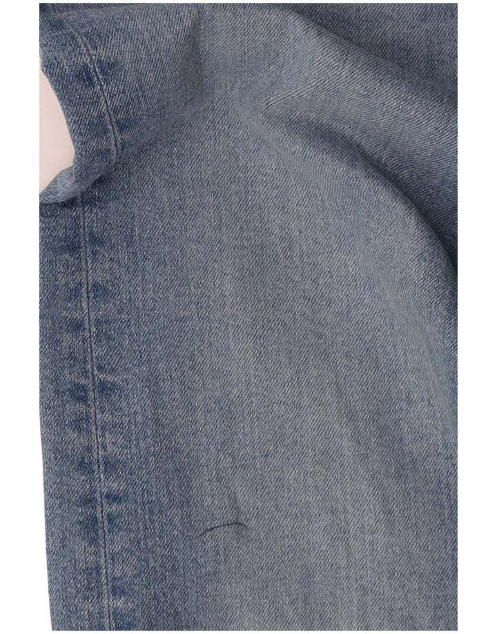 Levi's Womens Ribcage Straight Jeans W25 L29 Blue Cotton